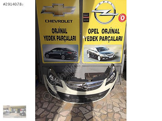 Opel corsa d dolu ön tampon sağ sol takım farlar ORJİNAL OTO