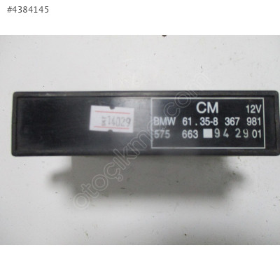 Bmw E36 Kontrol Modülü 61.35-8367981 CM