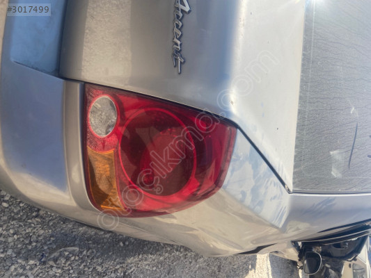 Hyundai accent admira Sağ arka stop