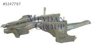 VOLKSWAGEN PASSAT- B5- 97/00; İÇ PODYE SACI KOMPLE SOL (GRİ BO