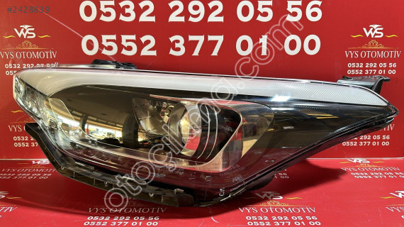 92101-C8       2014-2018 HYUNDAİ İ20 LEDLİ MERCEKLİ SOL FAR