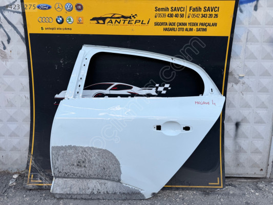 RENAULT MEGANE 4 SOL ARKA KAPI ÇIKMA ORİJİNAL