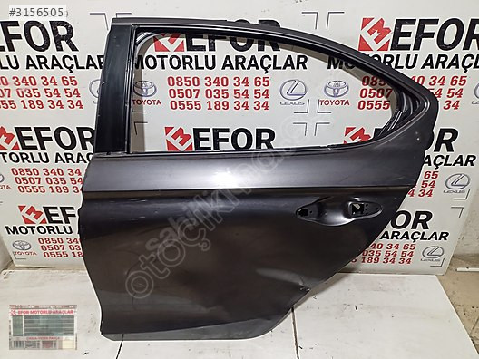 HONDA CİTY ORJİNAL ÇIKMA SOL ARKA KAPI 21-23