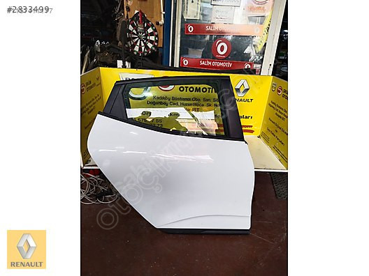 Renault R5 Beyaz, Hatasız Sol Arka Kapı ve Ek Parçalar