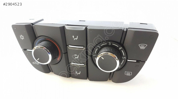 Opel Astra J Meriva B Klima Kalorifer Kontrol Paneli 13435154