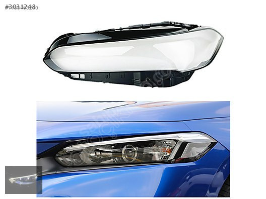 HONDA CİVİC SOL FAR CAMI SIFIR 2021-2022