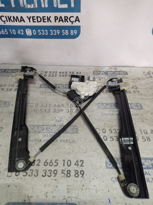 ÇIKMA VW GOLF 6 SOL ÖN KAPI CAM KRİKOSU