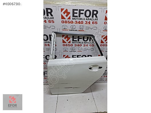 TOYOTA AURİS SOL ARKA KAPI ORJİNAL ÇIKMA YEDEK PARÇA
