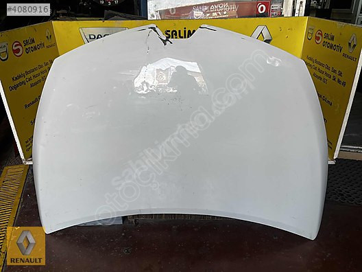 RENAULT CLIO 4 ÇIKMA ORJİNAL BEYAZ MOTOR KAPUTU VE DİĞER PARÇALA
