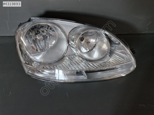 VOLKSWAGEN JETTA GOLF 5 SAĞ ÖN FAR MOTORLU KROM SIFIR 2004-2010