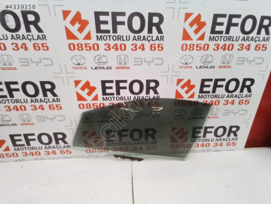 TOYOTA COROLLA ORJİNAL ÇIKMA SOL ÖN KAPI CAMI 19-24