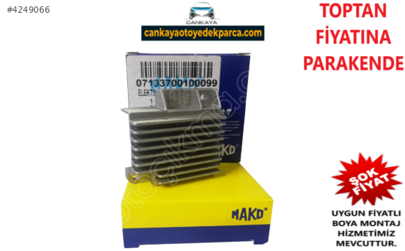 Tofaş Doğan Kartal Şahin Elektronik Soğutucu Modül MAKO 71337001