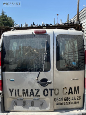 Doplo cargo arka bagaj kapağı çift kapaklı