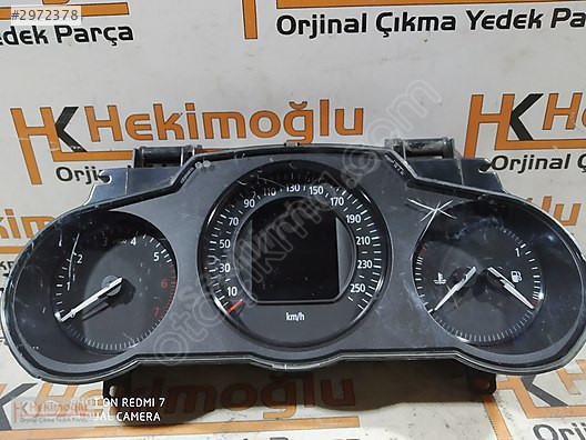 RENAULT MEGANE 4 1.5 DCİ KİLOMETRE SAATİ 248101840R KİLOMETRE GÖ