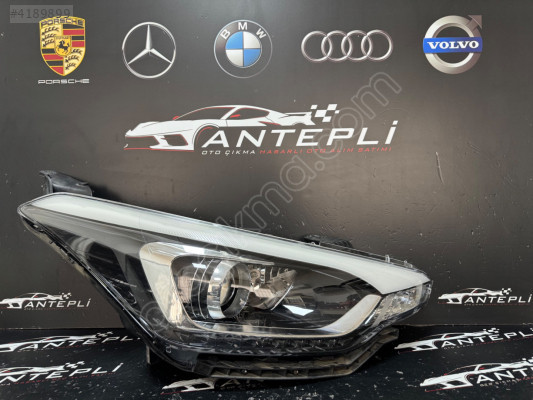 HYUNDAİ İ20 SAĞ FAR MERCEKLİ LEDLİ ÇIKMA ORİJİNAL