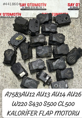 A7583AU12 AU13 AU14 AU26 W220 S430 S500 KALORİFER FLAP MOTORU