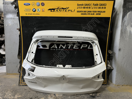 OPEL CORSA F BAGAJ KAPAĞI ÇIKMA BEYAZ