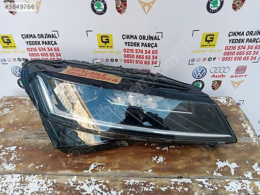 SKODA SUPERB SAĞ ÖN FAR ÇIKMA SÖKME YEDEK PARÇA