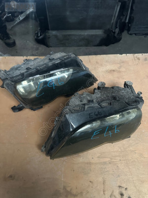 E46 SAĞ SOL ÖN FAR ORJİNAAL ÇIKMA PARÇAA