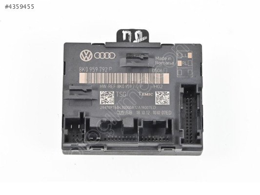 AudiA4 B8 Q5 Ön Sağ Kapı Beyni 8K0959792P Garantlili Çıkma