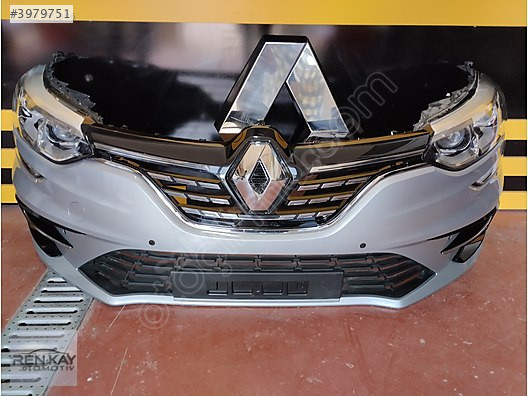 RENAULT MEGANE 4 FAZ 2 MAKYAJLI ÖN TAMPON DOLU GRİ ORJ RENKAY