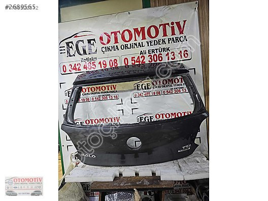 2011/2017 WV POLO FÜME BAGAJ ORJINAL BOYASIZ