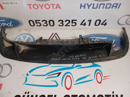VOLKSWAGEN PASSAT B7 ARKA TAMPON DİFÜZÖR ORJİNAL ÇIKMA