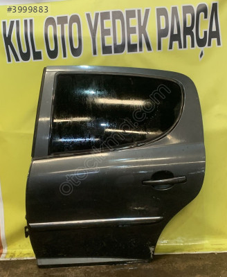 peugeot 207 sol arka kapı dolu orjinal hatasız