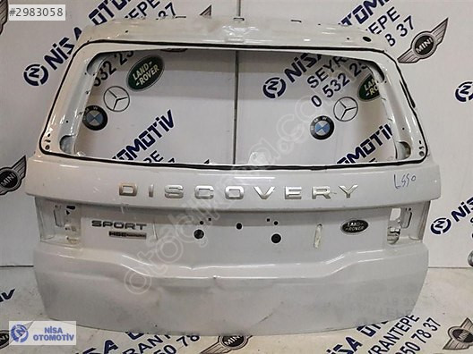 LAND ROVER DİSCOVERY SPORT L550 KASA BAGAJ KAPAĞI ORJ ÇIKMA