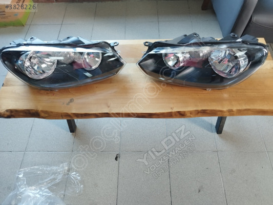 Volkswagen Golf6 Conforline Sol-Sağ Ön Farlar 5K1941005L 2008-201