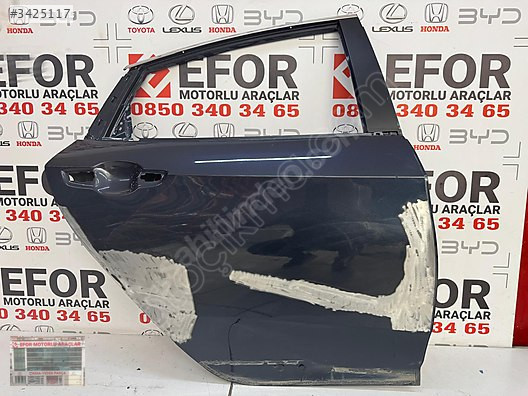 HONDA CİVİC SAĞ ARKA KAPI ÇIKMA ORİJİNAL PARÇA 2016-2021