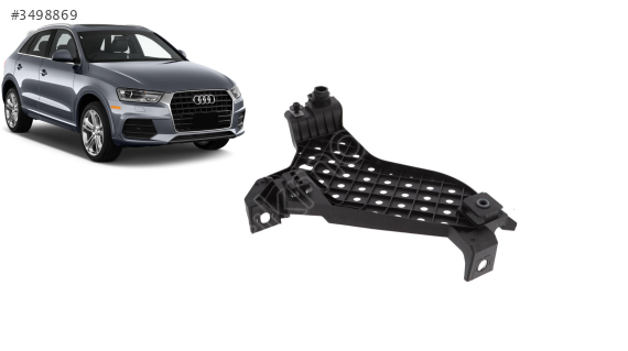8U0941454 AUDI Q3 13  FAR ALT BRAKETI SAĞ .