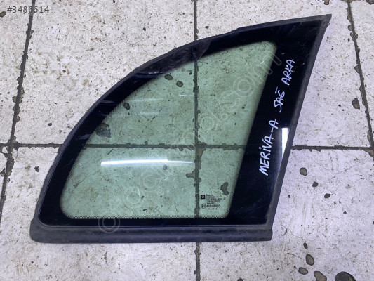 OPEL MERİVA A SAĞ ARKA KELEBEK CAMI ÇIKMA 13115591 CANCAN OPEL