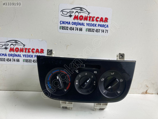 PEUGEOT BİPPER KLİMA KONTROL PANELİ ORJİNAL ÇIKMA MONTECAR