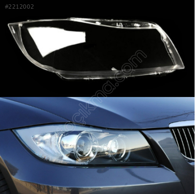 E90 XENON SAĞ FAR CAMI SIFIR 2005-2007 UYUMLU