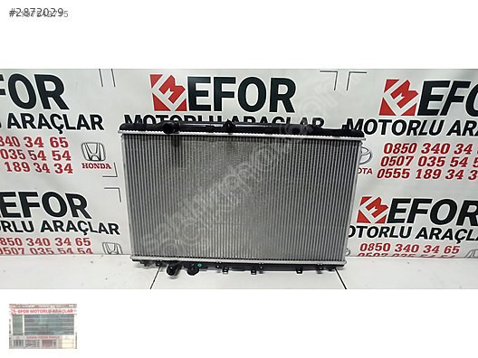 HONDA CRV 1.6 D SIFIR SU RADYATÖRÜ 15+ MT OEM:MF223000-5770
