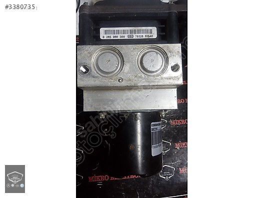 BMW X5 X6 ABS BEYNİ 0265960300 0265250200 3451 6782362