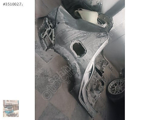 Renault Megane 2 sağ arka kesme çamurluk
