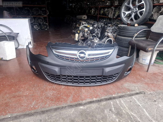 ÖZMEN OPEL CORSA D MAKYAJLI ÖN TAMPON SİS KAPAĞI IZGARA PANJUR
