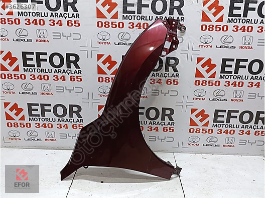 HONDA CİVİC SAĞ ÖN ÇAMURLUK ORJİNAL ÇIKMA YEDEK PARÇA