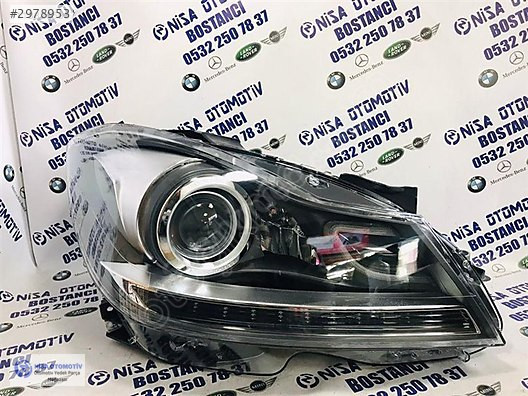 MERCEDES C SERİSİ W204 C180 MAKYAJLI LEDLİ SAĞ FAR A2048203639