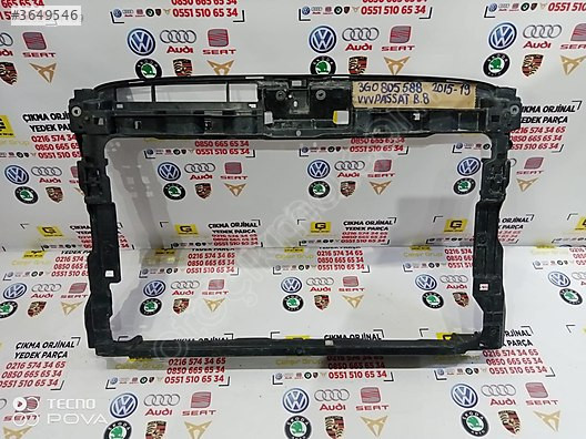 VOLKSWAGEN PASSAT B8 2015-2023 ÖN PANEL OEM 3g0805588 ÇIKMA