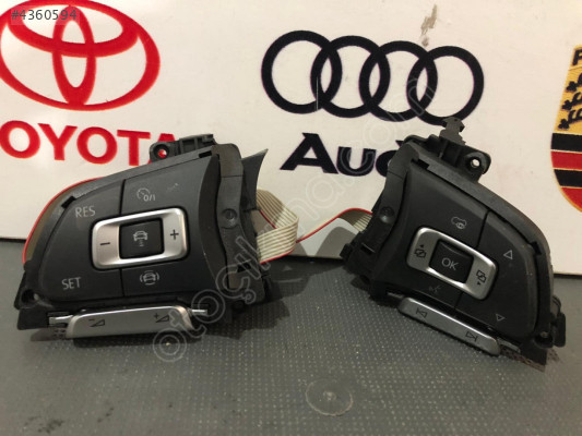 VOLKSWAGEN TOUAREG DİREKSİYON DÜĞMESİ TAKIM ORJİNAL