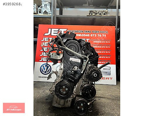BFQ MOTOR 1.6 DÜÜK KM Lİ TEMİZ TOLEDO GOLF FABİA BORA