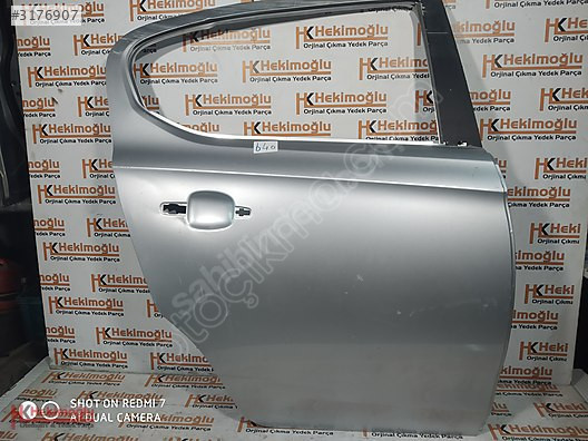 OPEL CORSA E 15-19 SAĞ ARKA KAPI BOYASIZ GMÜŞ GRİ