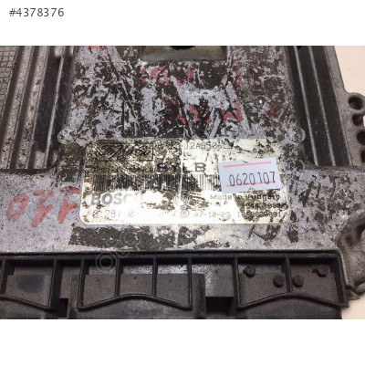 Ford Focus 1.6 TDCI Motor Beyni 0281011701 8M51-12A650-LB 8YLB