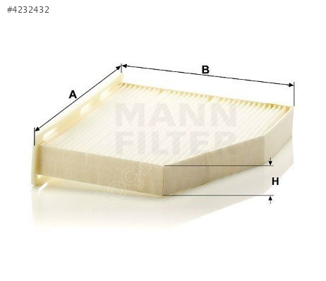 VW POLEN FİLTRESİ GOLF5 04-10/CADDY 04-10 1K0819644