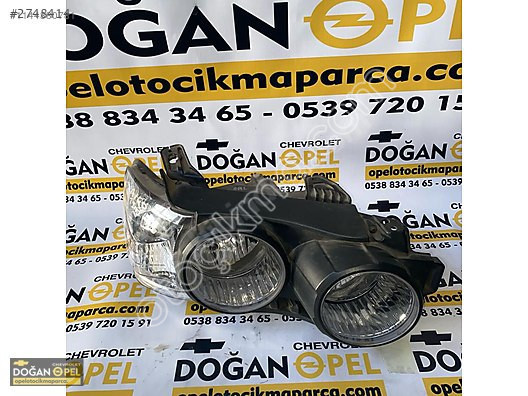 Chevrolet Aveo t 300 kasa sağ far çıkma orjinal
