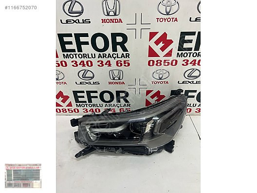TOYOTA HİLUX SOL FAR LED ÇIKMA ORJİNAL YEDEK PARÇA 20-24