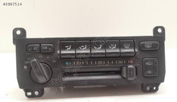 TOYOTA MR2 MK2 1990 - 1999 klima kontrol paneli